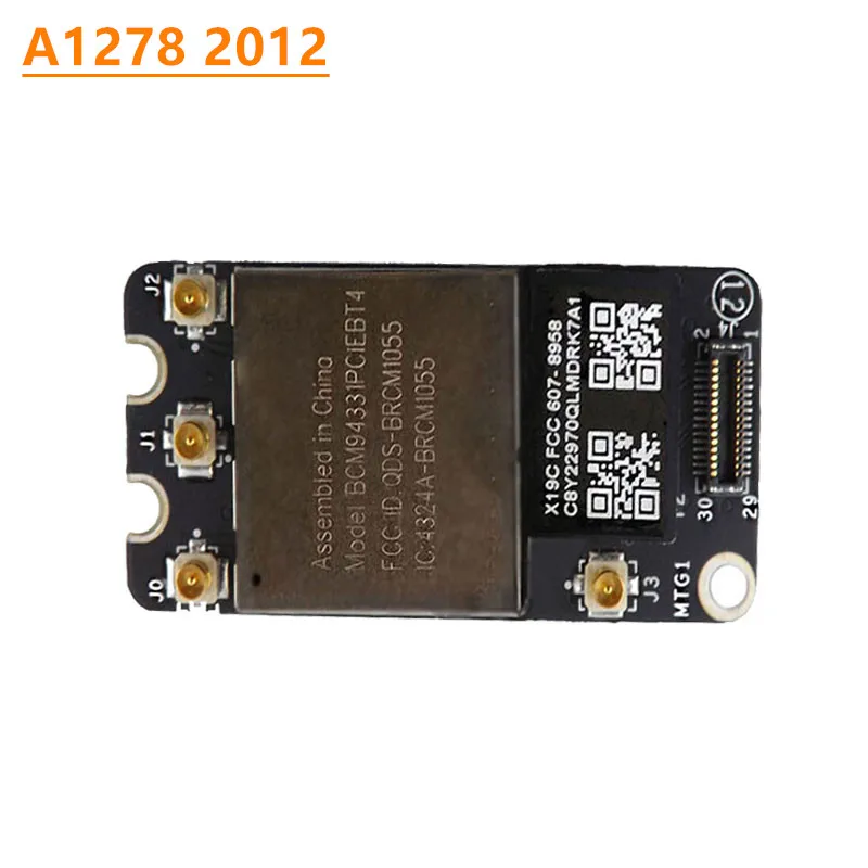 

Распродажа A1278 1278, беспроводная карта в аэропорту с BLUETOOTH 4,0 для MacBook Pro 13 "Mid 2012 BCM94331PCIEBT4CAX