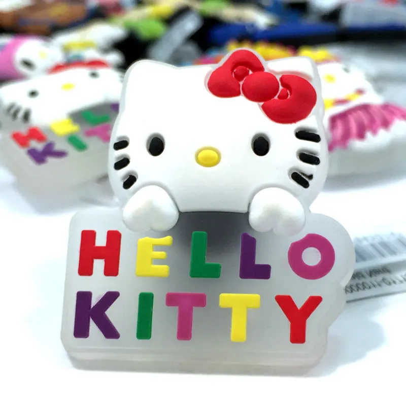 085 116 1 шт. Высокое качество hello kitty Горячие обувь с мультяшками амулеты аксессуары вечерние украшения для дома дети подарок Мода - Цвет: 085 116