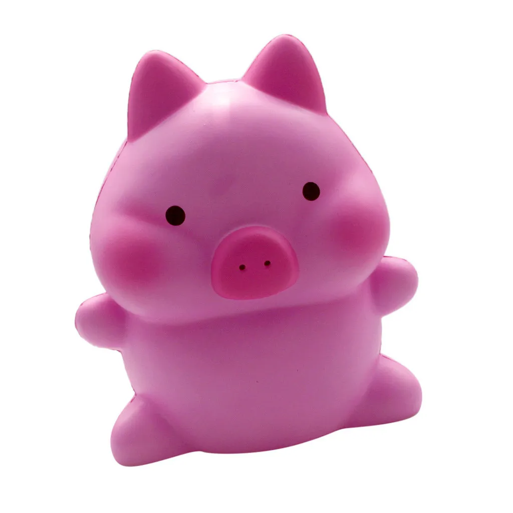 Детские игрушки для детей, милые мягкие игрушки для взрослых, Kawaii Jumbo Pig, медленно растущий крем, Ароматизированная игрушка для снятия стресса MAR14