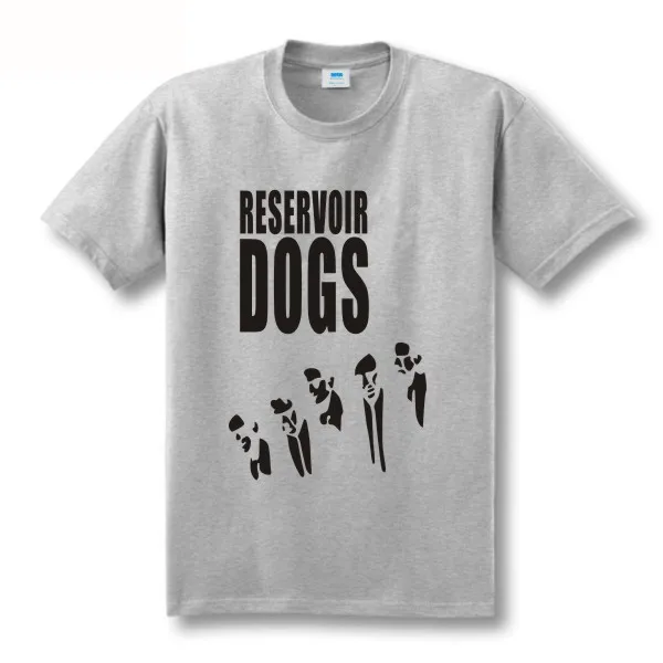 

new The film Reservoir Dogs Short-sleeve Top Tee 100% Cotton Custom Personalized O-Neck T Shirts For Men high quality