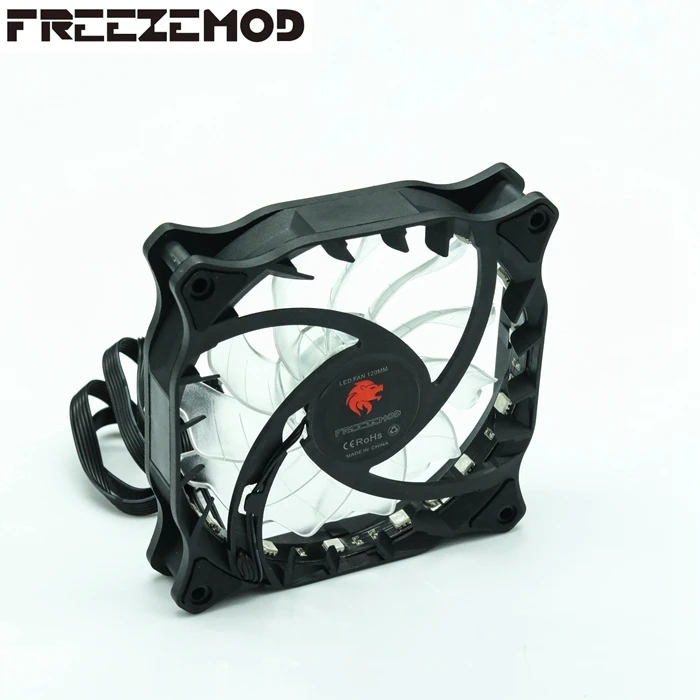 3pcs FREEZEMOD RGB 120mm cooling fan match with controller for water system use. FAN-RGB-03 | Fans &amp Cooling