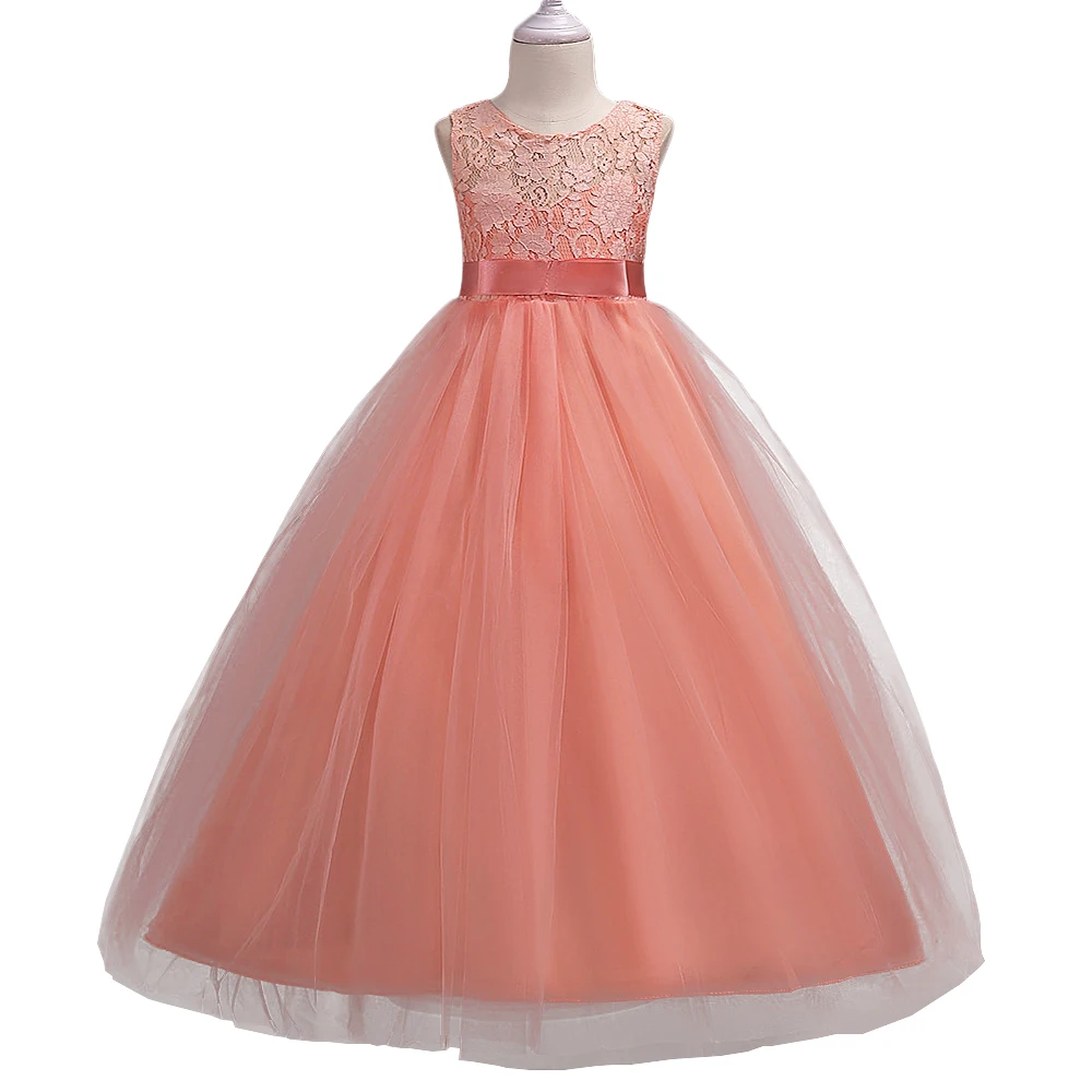 

BAOHULU Princess Flower Girl Dress Summer Tutu Wedding Birthday Party Dresses For Girls Children's Costume Teenager Prom Designs