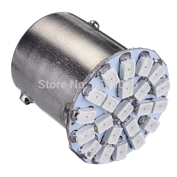 Лучшая цена 2 шт./лот автомобильная светодиодная лампа 1156 BA15S 22LED 3020 1206 SMD авто