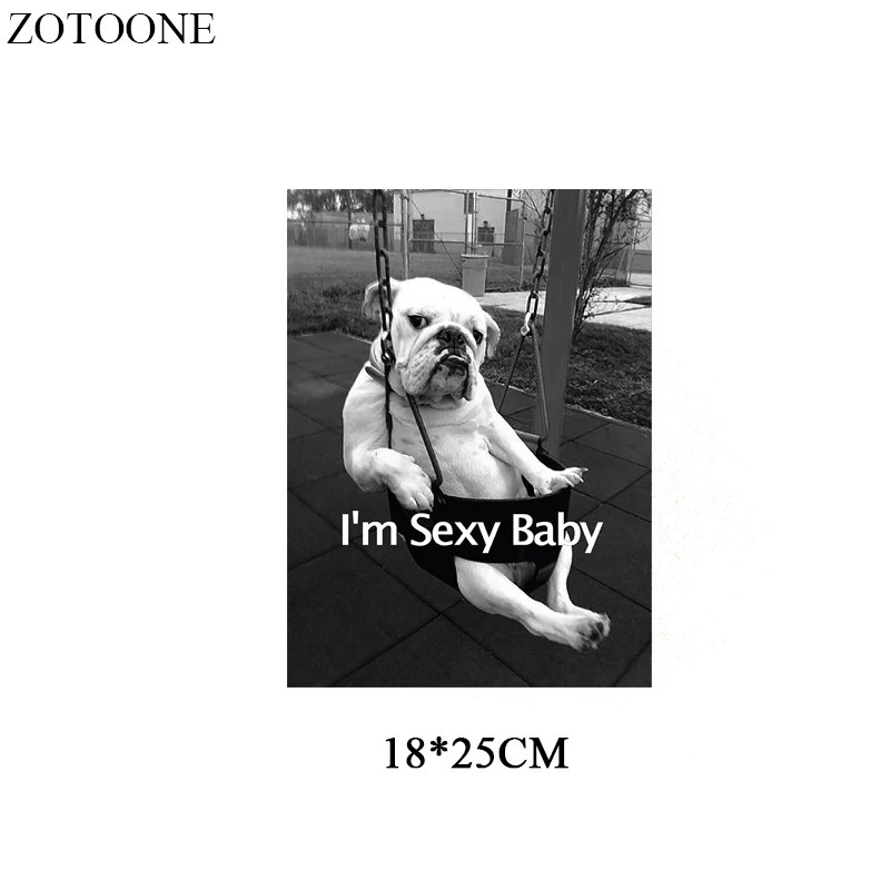 Смешные наклейки ZOTOONE на одежду стирающиеся для самостоятельного изготовления