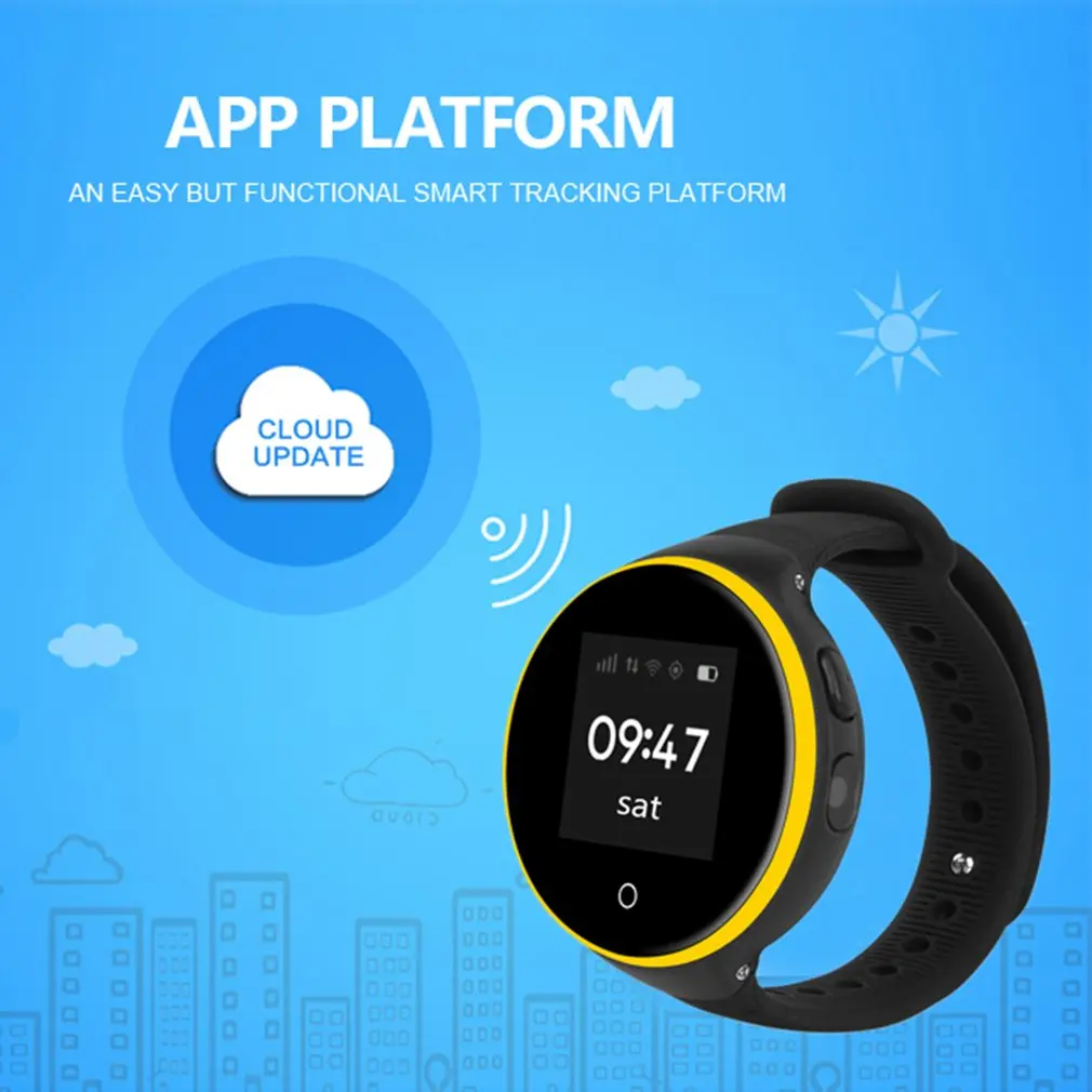 S669 водонепроницаемые детские безопасные умные часы наручные gps LBS SOS для