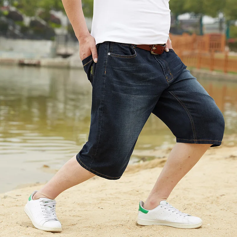 Новое поступление летние тонкие мужские повседневные джинсовые шорты со средней