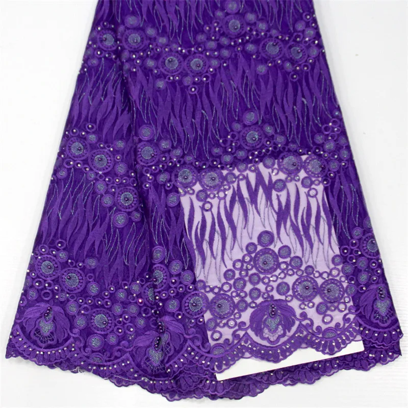 Зеленая африканская кружевная ткань 2018 высокое качество нигерийская с камнями и