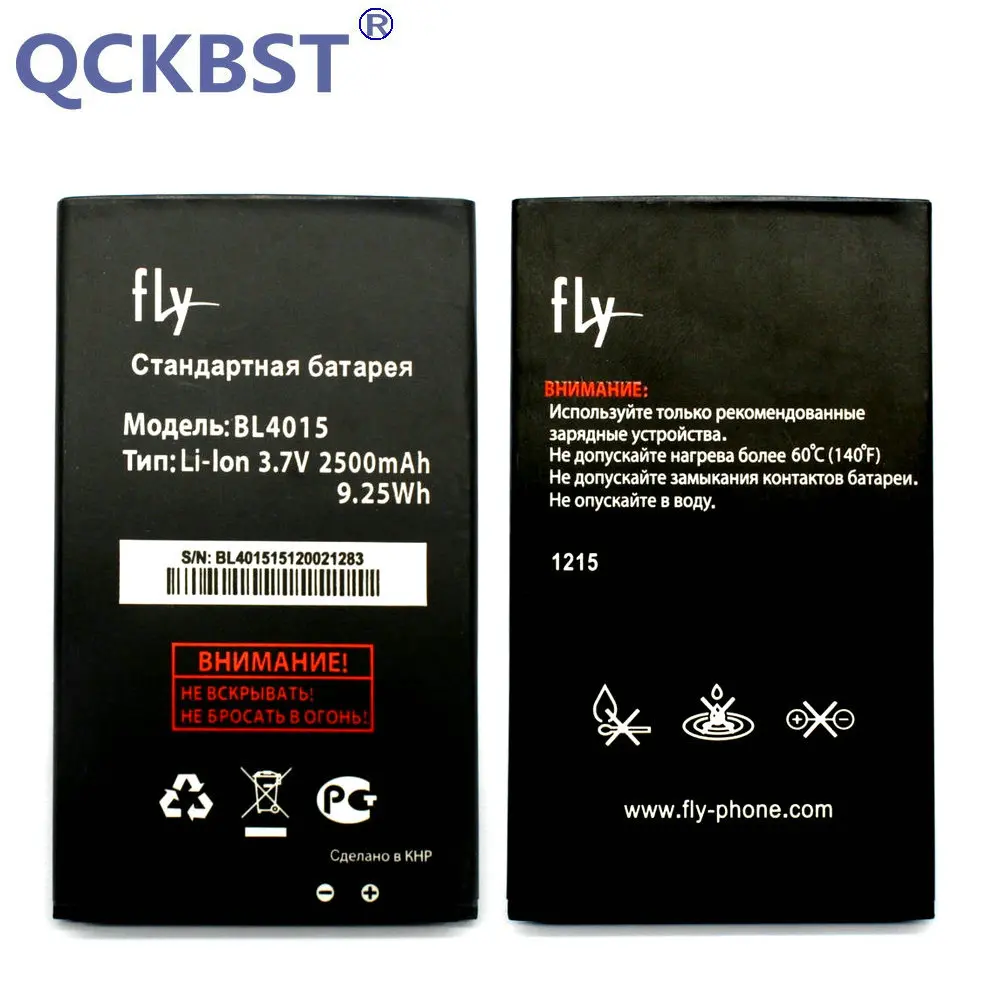 Новый аккумулятор BL 4015 для FLY IQ440 BL4015 2500 мАч аккумуляторные батареи + | Отзывы и видеообзор
