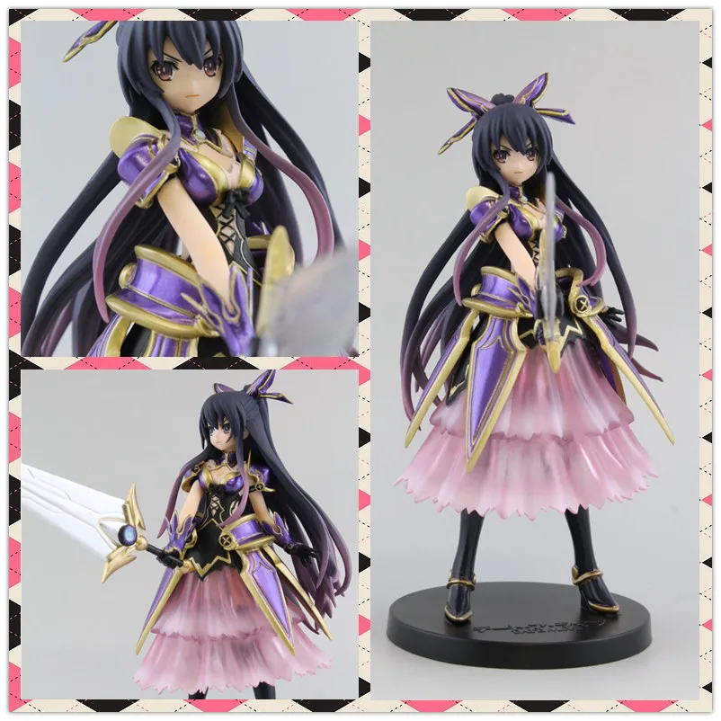MCR новый аниме 17 см ДАТА LIVE Yatogami Tohka экшн фигурка коллекция игрушек Рождественская