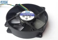 for avc da09025t12u p001 dc12v 0 7a server round fan 95x95x25mm 4 wire pwm cooling fan