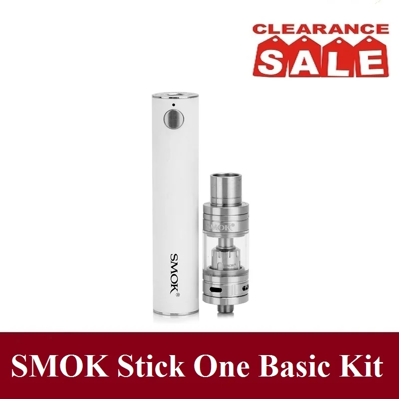 SMOK Stick One Basic E Cigarette Starter Kit 2200 мАч батарея Vape ручка с распылителем электронные