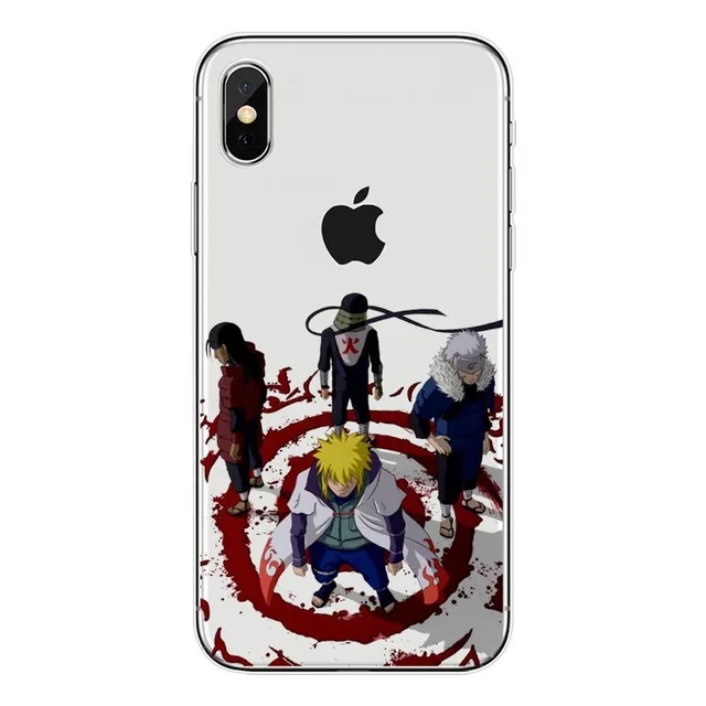 Hard PC Naruto Наруто Саске Какаши японского аниме Жесткий PC чехол для телефона для iPhone 10 8 7 6 6S Plus 5 5S SE XR X XS MAX чехол - Цвет: Hard PC Naruto