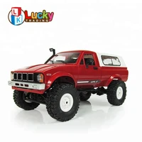 profession eelectric toys 2 4g rc 116 metal remote control cars with light rc monster truck wltoys carro de controle remoto