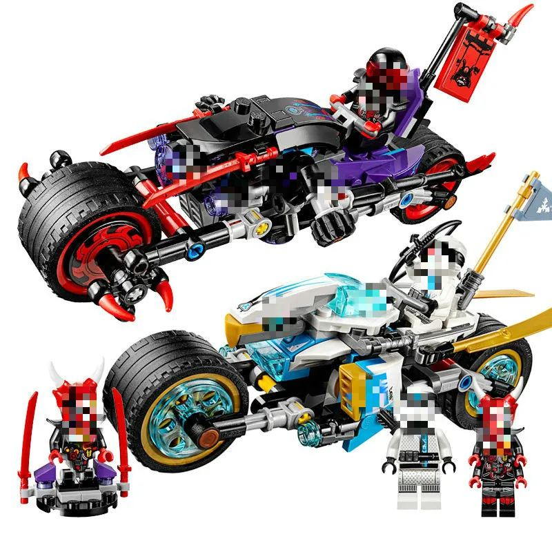 Mailackers Ninjago 06074 уличная гонка змеи Ягуара 308 шт строительные блоки игрушки для