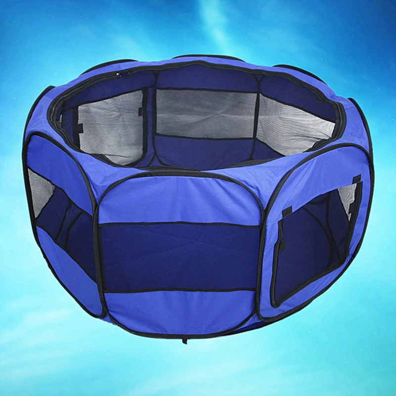 Новый складной экстра-Большой Космический тент манеж для питомцев щенков кошек