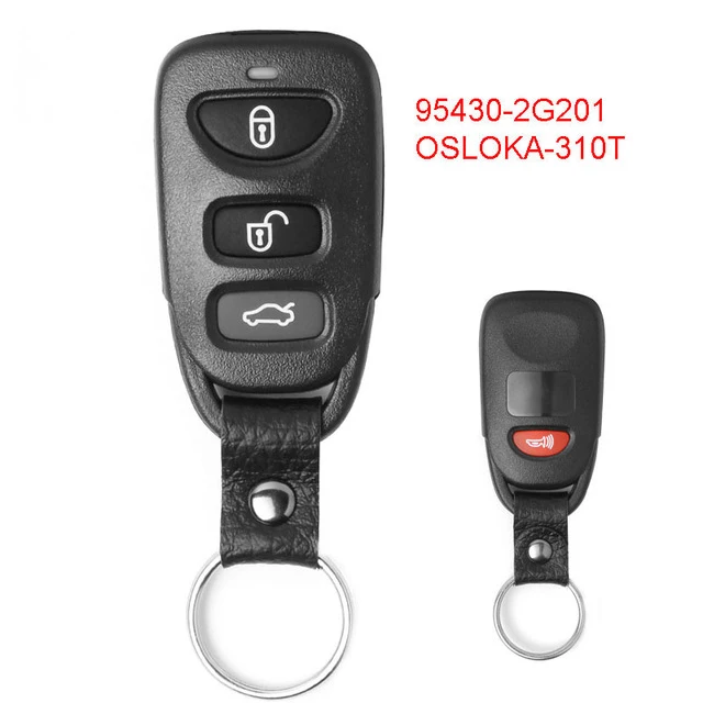 

Брелок дистанционного управления для автомобильного ключа Keyecu для KIA Optima 2007-2010 3 + 1 кнопочный идентификатор FCC: Φ, P/N: 95430-2G201