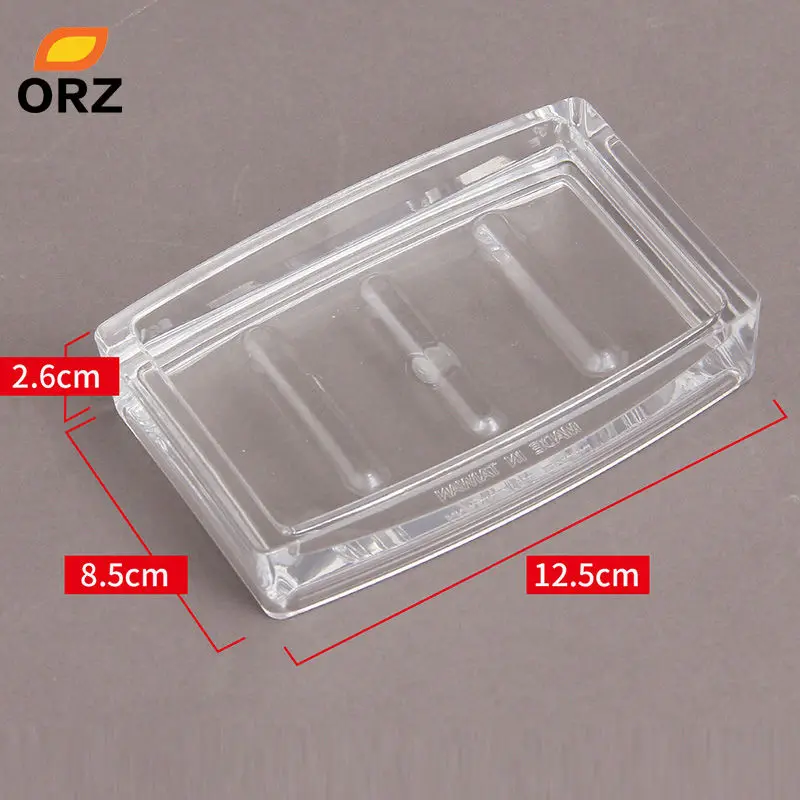 ORZ акриловая мыльница для ванной кухни элегантная подставка лица хранения основа