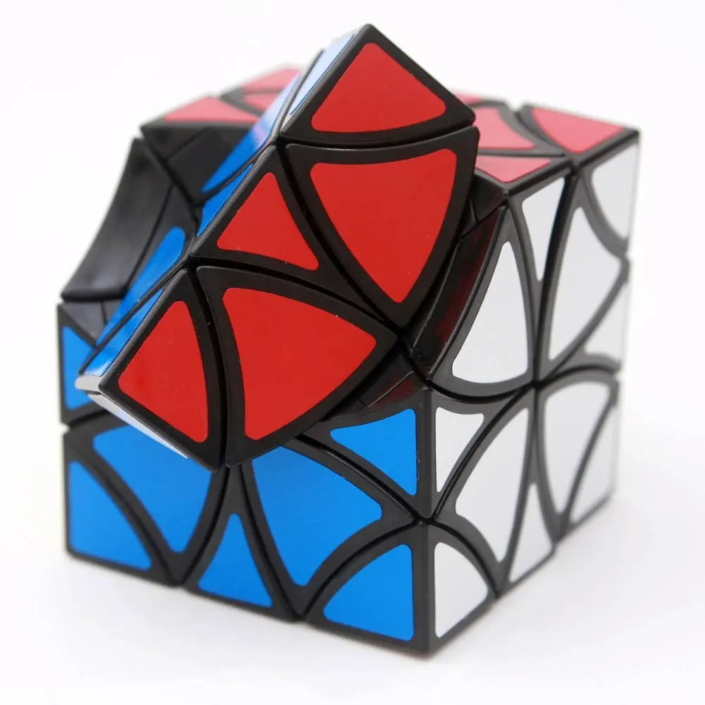 Лидер продаж кубик бабочка Curvy волшебный куб наклейка скоростная твист квадрат