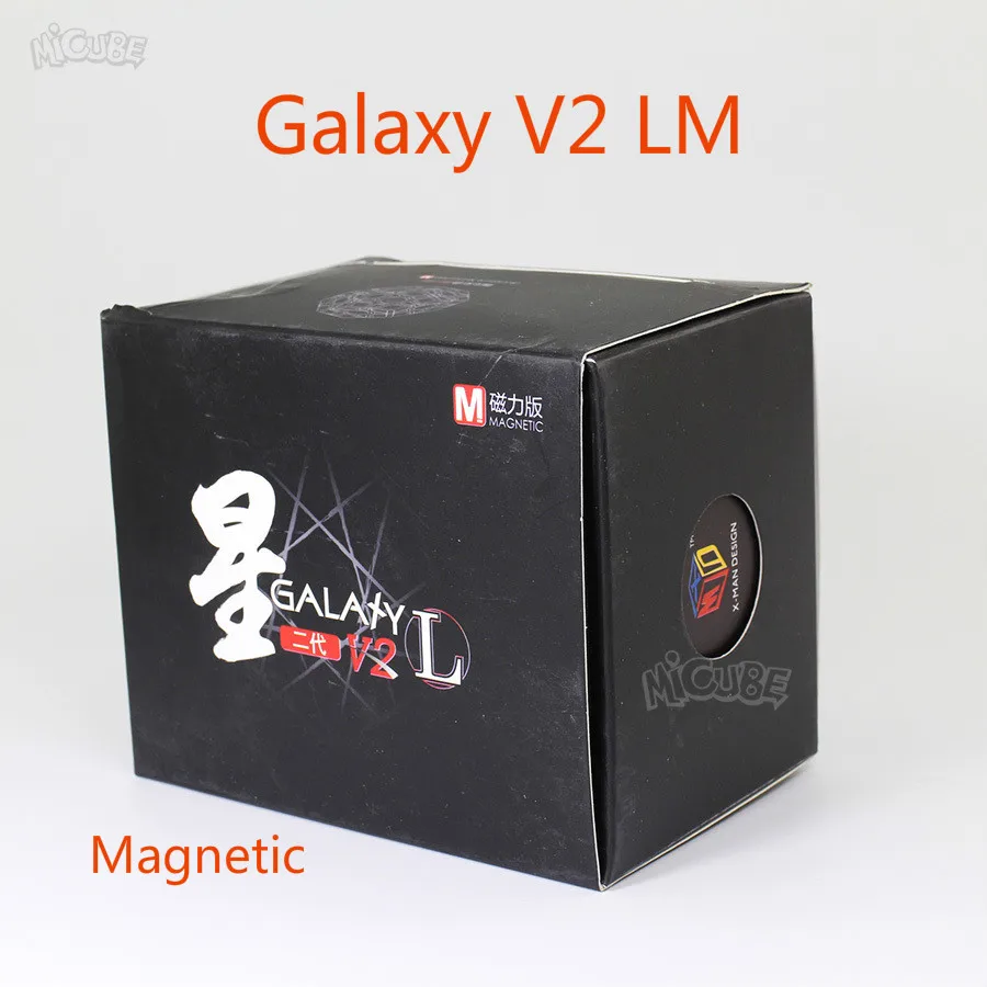 Mofangge X-Man Galaxy V2 L M Cube Megaminxeds, магические кубики, магнитные и обычные скоростные головоломки, профессиональные 12 Сторон, Cubo Magico Qiyi - Цвет: Magnetic