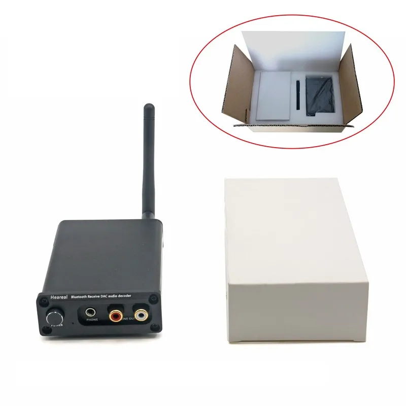 Bluetooth-приемник DAC HiFi декодер звукового сигнала Поддержка APTX-HD 24 бит/48 кГц CSR8675 (APTX-HD)