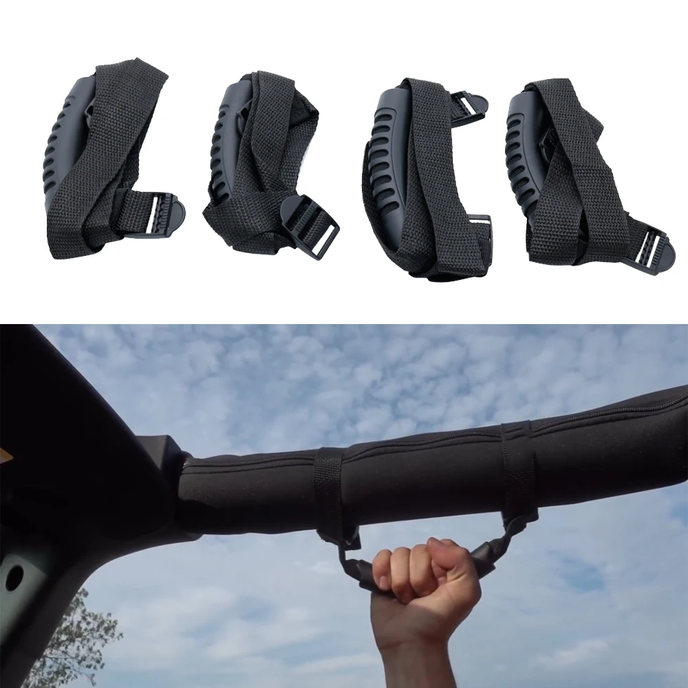 4 шт. рулонные ручки для Jeep Wrangler YJ TJ JK Sports Sahara автомобильные аксессуары