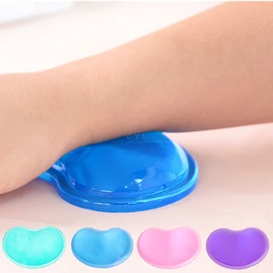 Прозрачный гелевый силиконовый волнистый коврик для мыши, подставка для запястья для компьютера, ноутбука, горячая распродажа