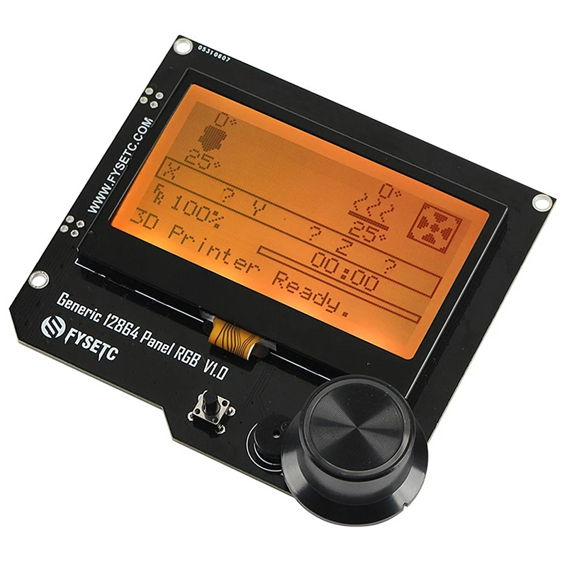 Generic12864 панель V1.1 умный 12864 ЖК модуль дисплей Rgb экран Поддержка Marlin Diy для ЧПУ Ramps