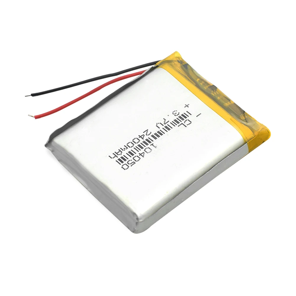 Аккумуляторная батарея 2/4 Li ion Polymer Po 3 7 В 2400 мА/ч 1/104050 шт. батареи для солнечной