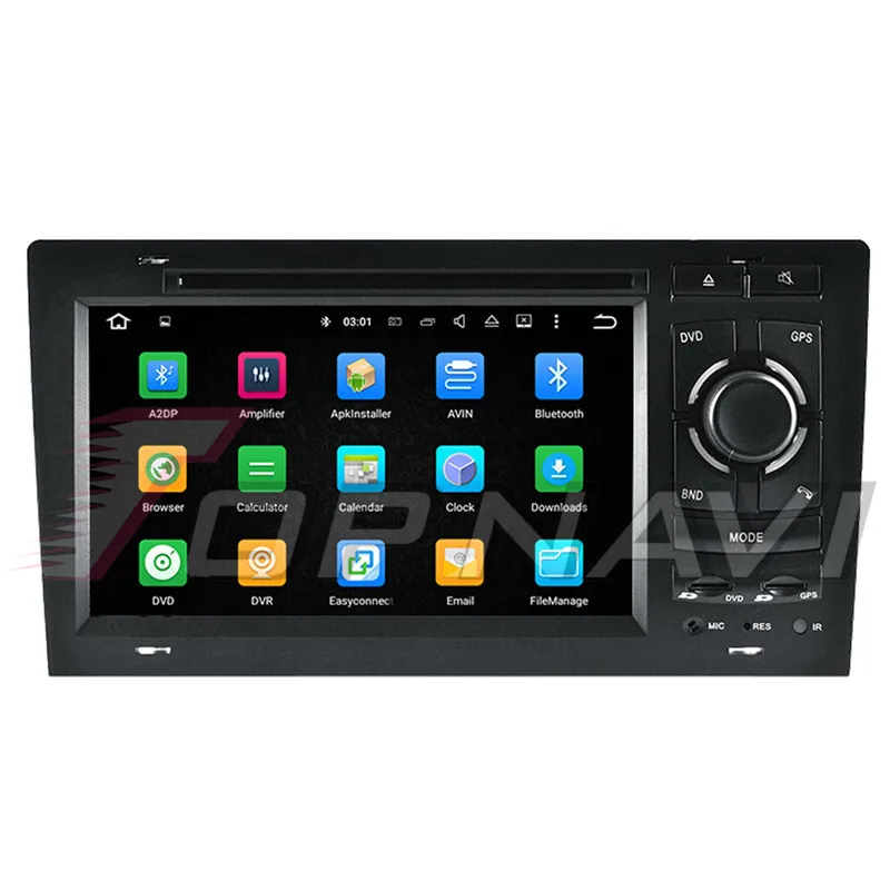 Topnavi Android 10.0 Car Stereo Video Player For Audi A8 S8 1994 1995 1996 1997 1998 1999 2000 2001 2002 2003 DVD GPS Navigation |