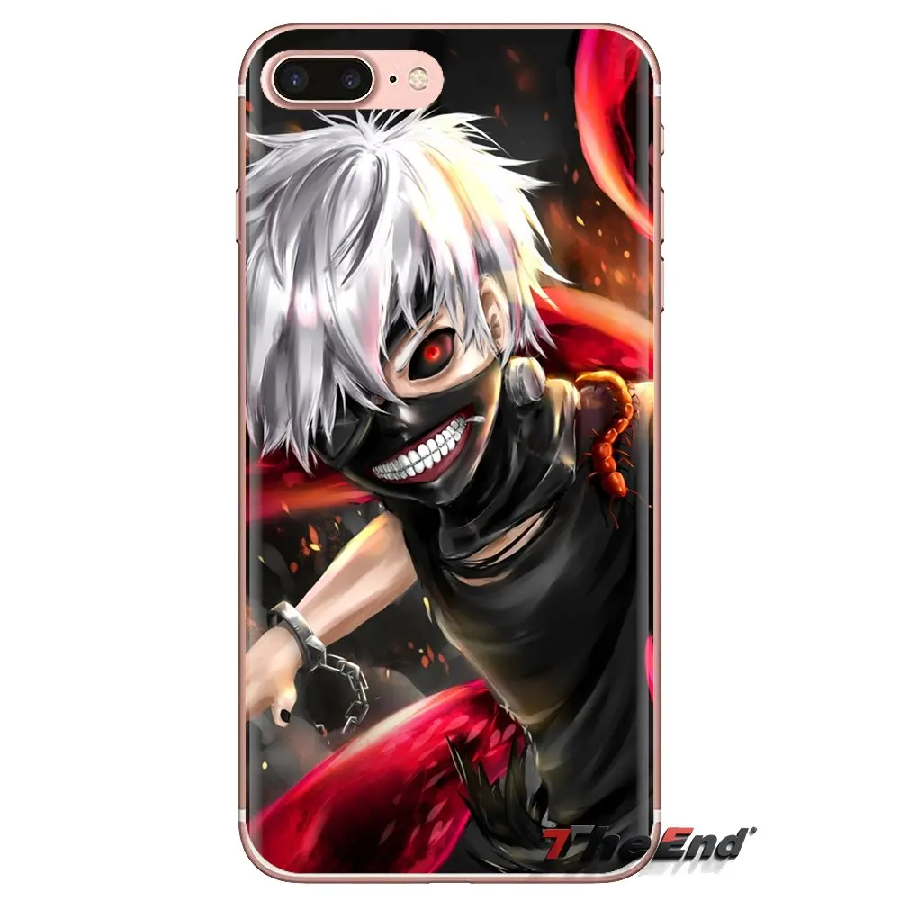 Для Samsung Galaxy S3 S4 S5 Mini S6 S7 Edge S8 S9 S10 Plus Note 3 4 5 8 9 cool Tokyo Ghoul kaneki ken прозрачный мягкий чехол