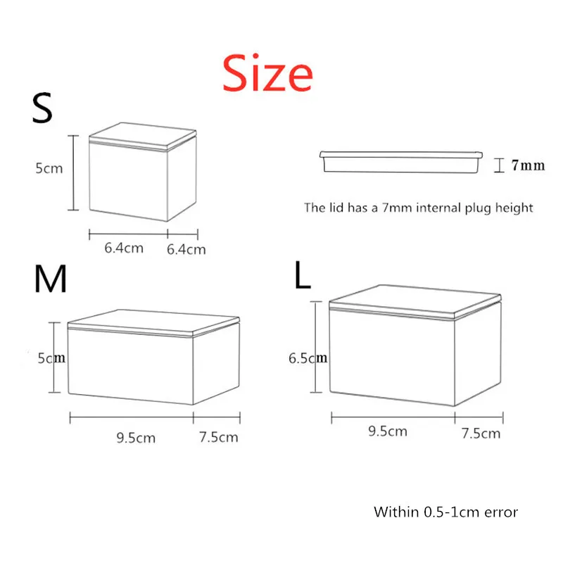 Однотонные маленькие железные коробки 12 шт./лот Мини жестяная коробка для конфет