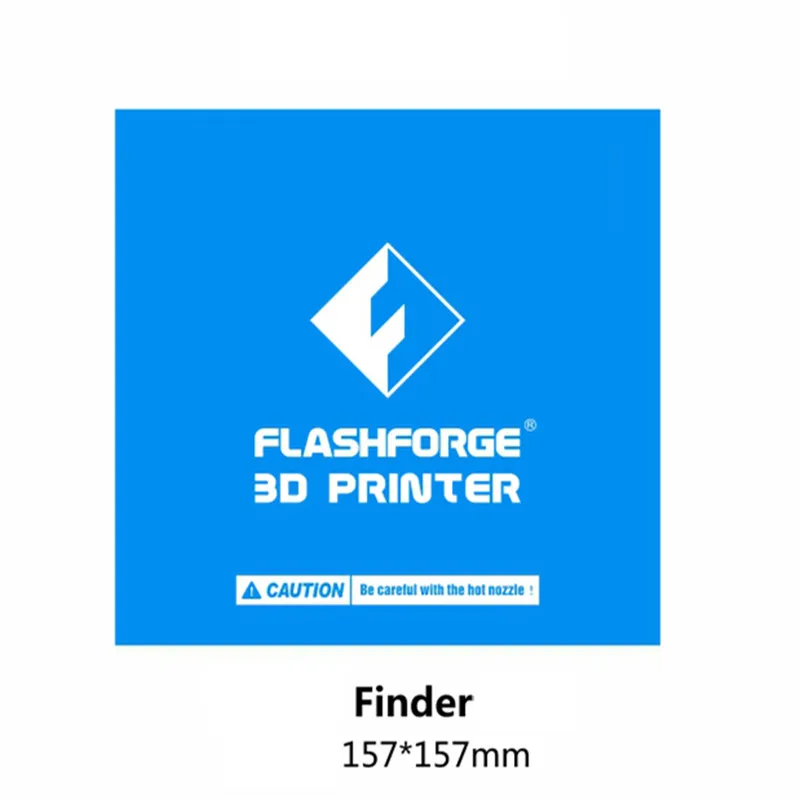 10 шт Flashforge Finder 3D принтер наклейки платформа лента 157*157 мм сборка пластины ленты |