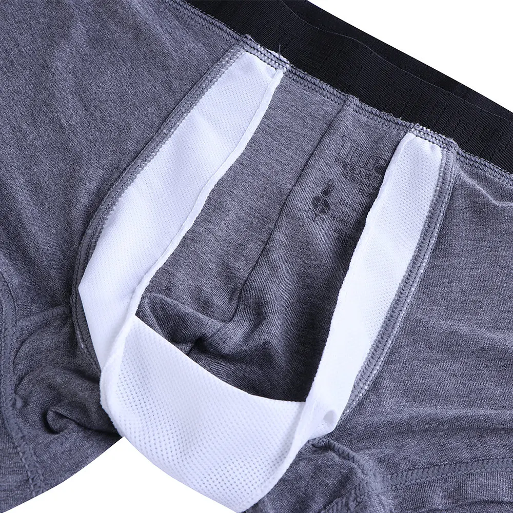 JOCKMAIL, сексуальные мужские трусы-боксеры, с мешочком для пениса, u-образная выпуклость, модальное дышащее Мужское нижнее белье, трусы для геев, боксеры, мужские трусы