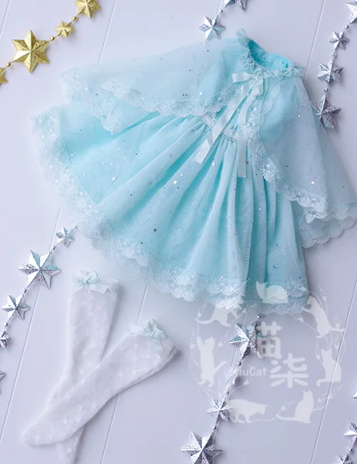 Miucat-BJD кукла обувь 1/6 1/4 yosd MSD Star платье 2-Костюм из нескольких предметов