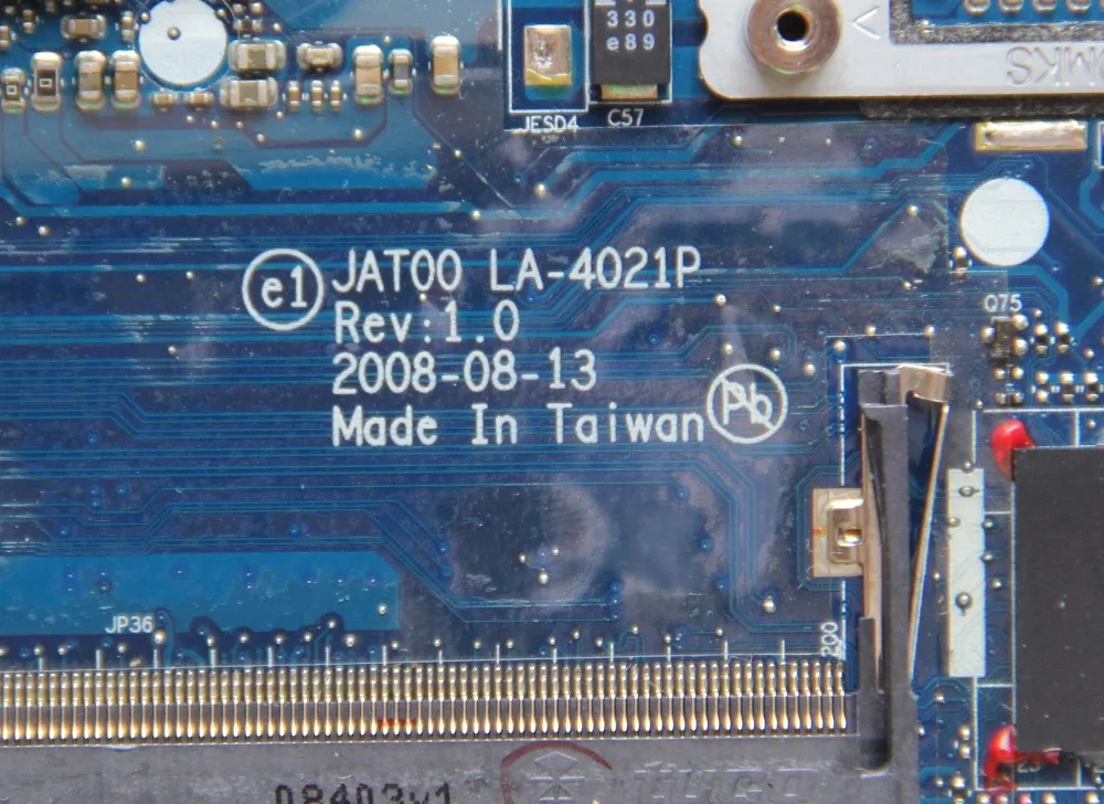 492552 001 для HP 2530P материнская плата ноутбука JAT00 LA 4021P с ЦП на борту DDR2 полностью
