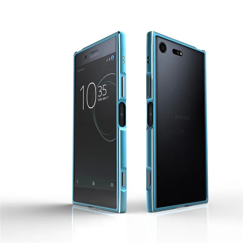 Чехол для Sony Xperia XZ Premium G8142 G8141 металлический бампер с блестками чехол