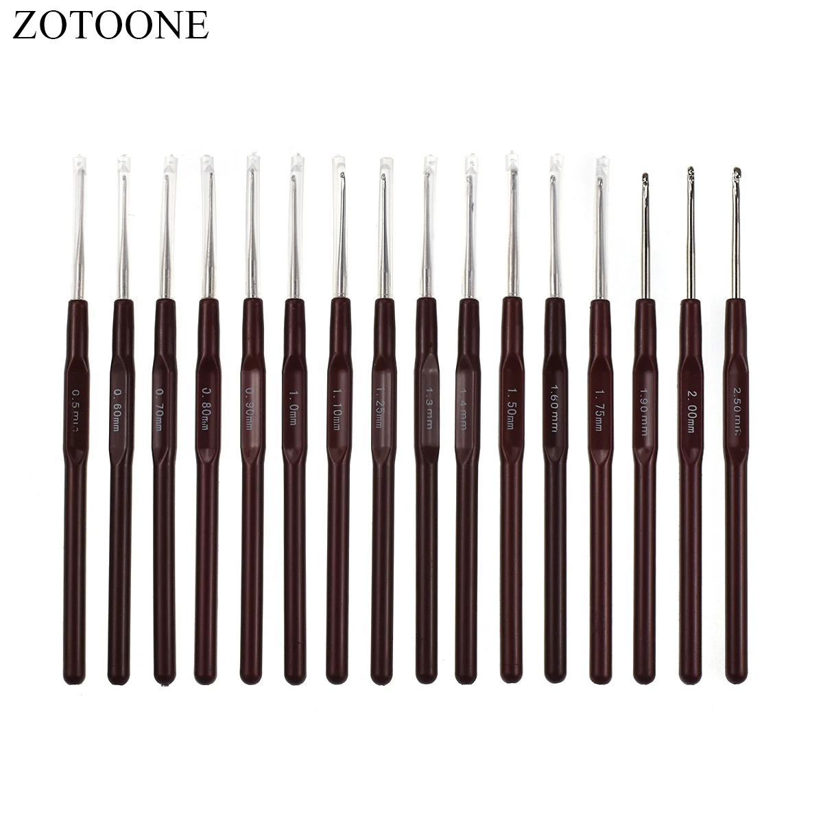 ZOTOONE 16 шт./компл. швейная фурнитура пластик металлический алюминиевый корпус из