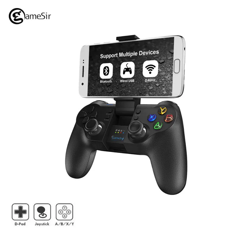 GameSir коврик T1s Беспроводной Bluetooth геймпад джойстик игровой контроллер двойной