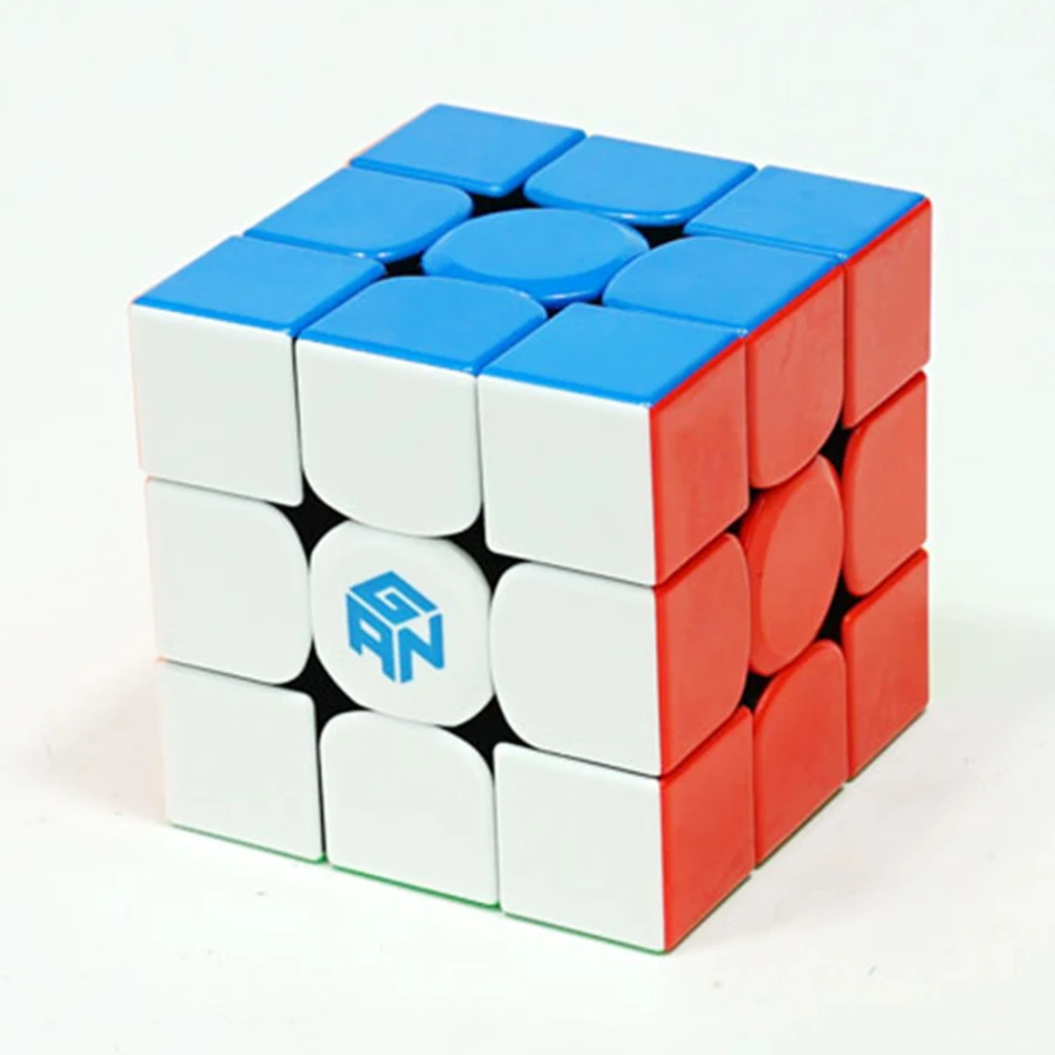 Магнитный пазл Gan 354 м, магический 3x3 скоростной куб, без наклеек, профессиональные магниты Gan354, скоростной куб magico 354 м, игрушки для детей