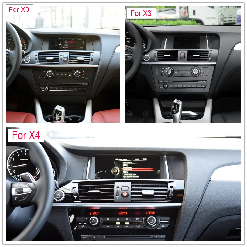 Android 9 0 подходит для BMW X3 F25 (2010 2016) X4 F26 (2014 оригинальный CIC/NBT Автомобильный gps