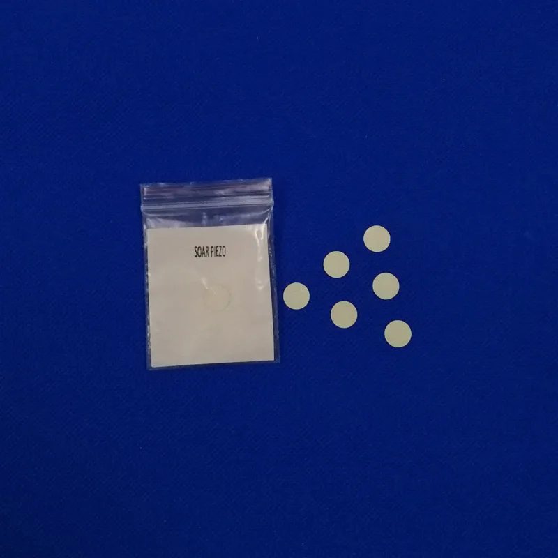 Ультразвуковые пьезоэлектрические керамические диски 10x0 2 мм 10MHz PZT5