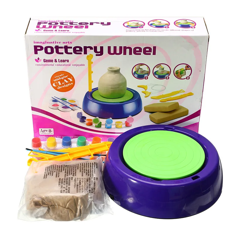 Мини DIY ручной работы керамическая машина электрическая глина развивающие