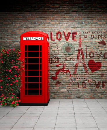 

Кирпичная стена с картинами Новорожденный ребенок Фотофон Красный столб белый пол фотография фоны для фотостудии цифровой