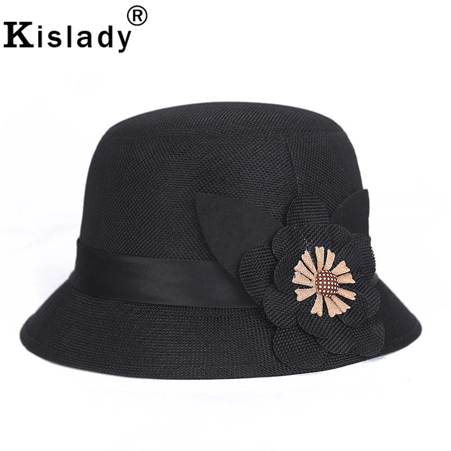 Kislady модная винтажная льняная фетровая шляпа для женщин новая весенняя летняя