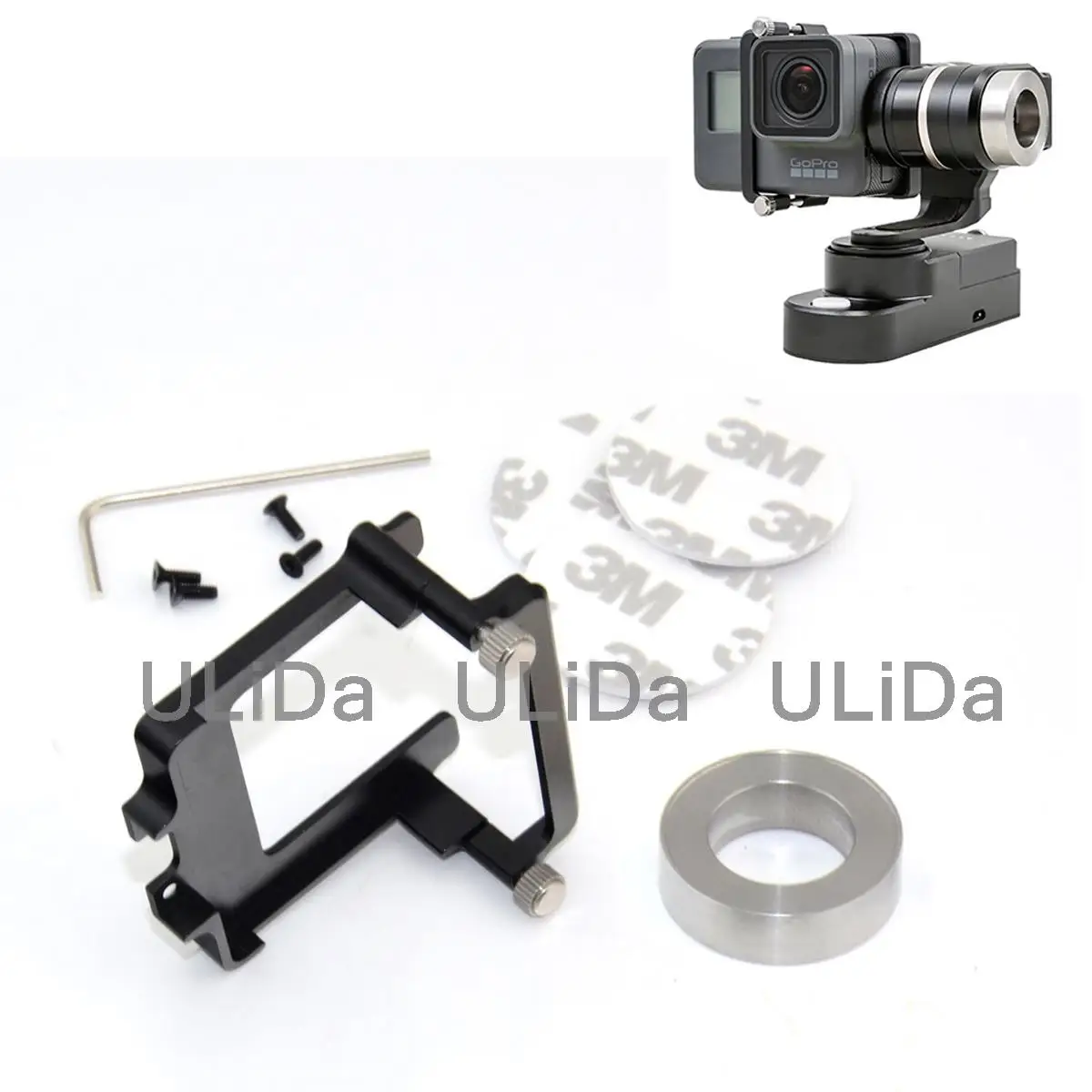 FeiyuTech расширенная замена крепления 44 7 мм для спортивных камер GoPro 5 Xiaomi Yi Sj4000 AEE Feiyu