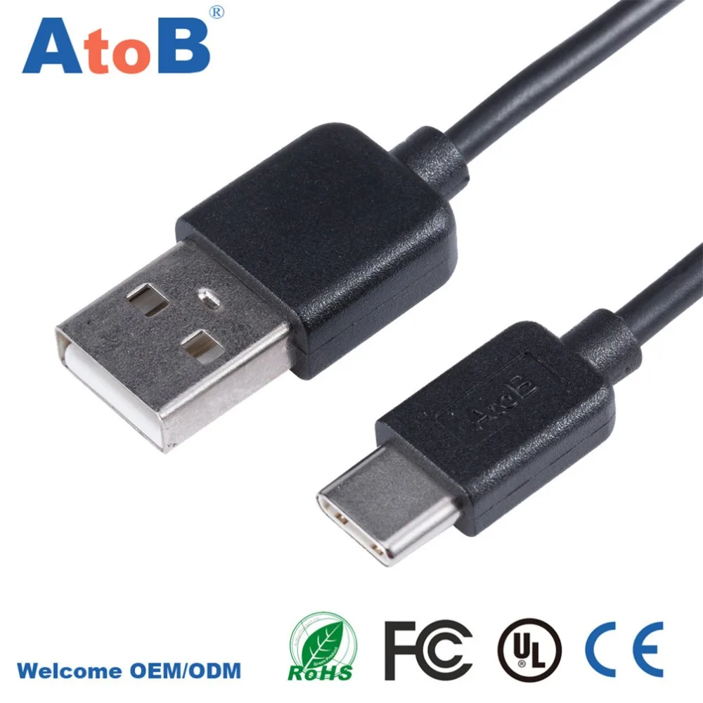 ATOB [Тип USB C] Hi Speed C синхронизации данных зарядный кабель с 56 К резистор для LG G5 HTC 10