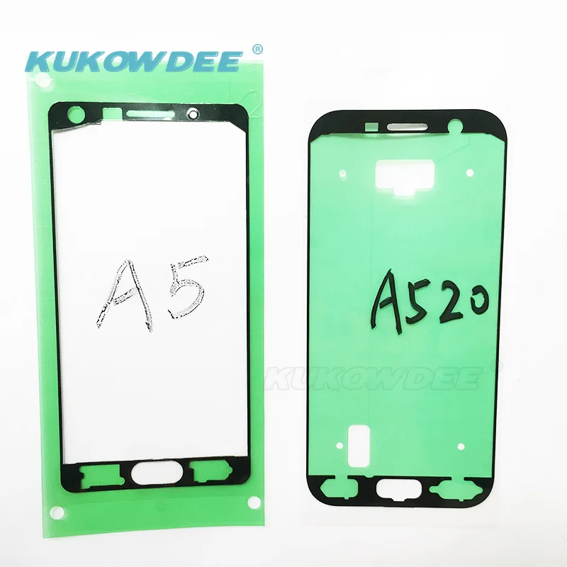 10 шт. J1 J2 J3 J330 J3pro сменный ЖК дисплей рамка наклейка для Samsung Galaxy A3 A5 A7 A8 A9 на клейкой