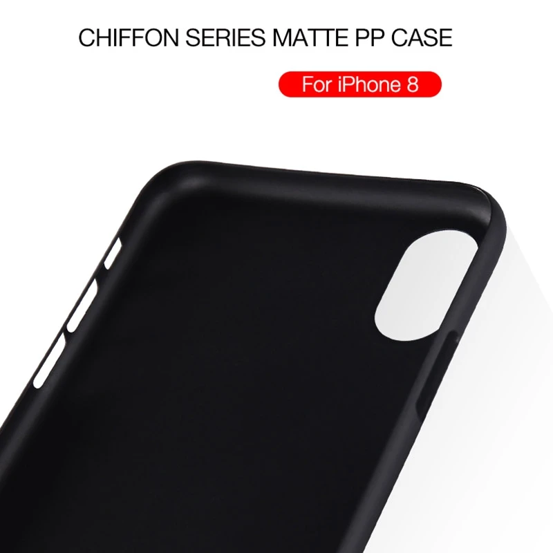 CAFELE для iPhone XS Funda шифоновая серия PP ультра-тонкий матовый защитный корпус задняя