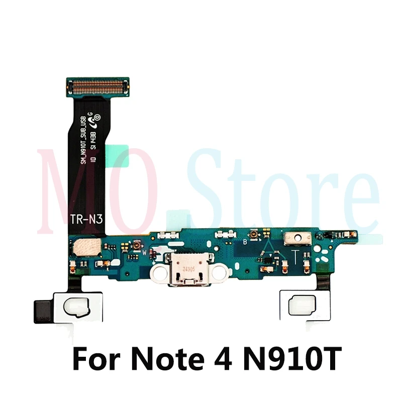 Для Samsung Galaxy Note 4 N9100 N910A N910F N910G N910P N910S N910T N910V N9109W USB порт разъем док-станция для