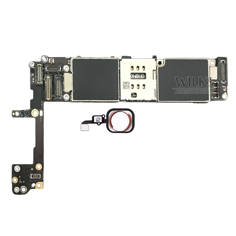 Высокое качество для iPhone 6 S материнская плата 4,7 дюймов фабрика разблокирована материнская плата с сенсорным ID IOS обновление поддержка тест хорошее